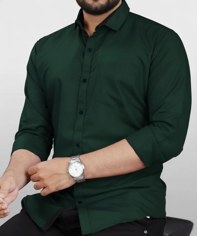 Men's Solid Shirt