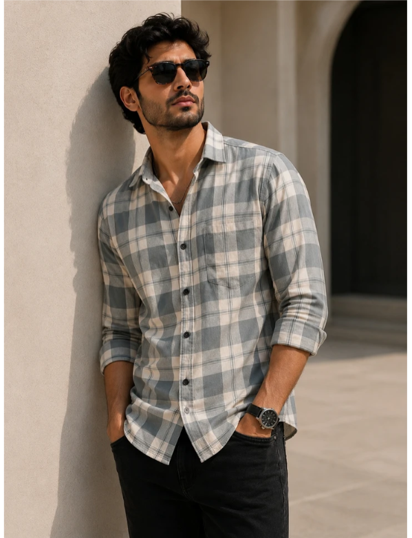 Men's Checked Shirt