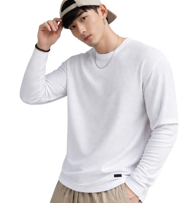 Men's Casual Full Sleeve T-Shirt