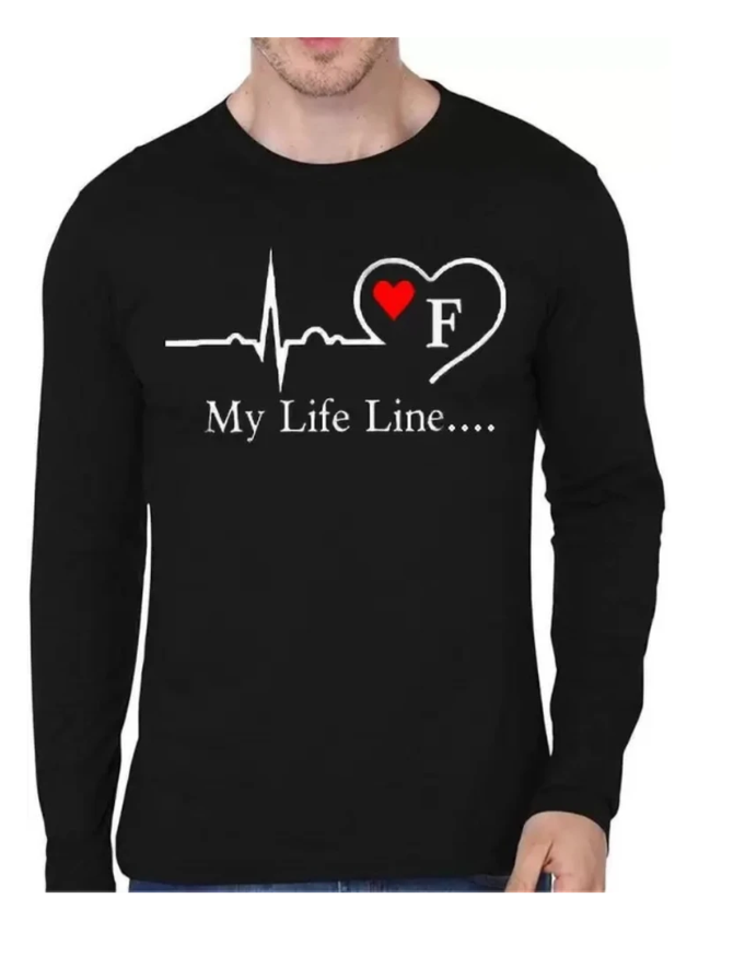 Men's Graphic Full Sleeve T-Shirt