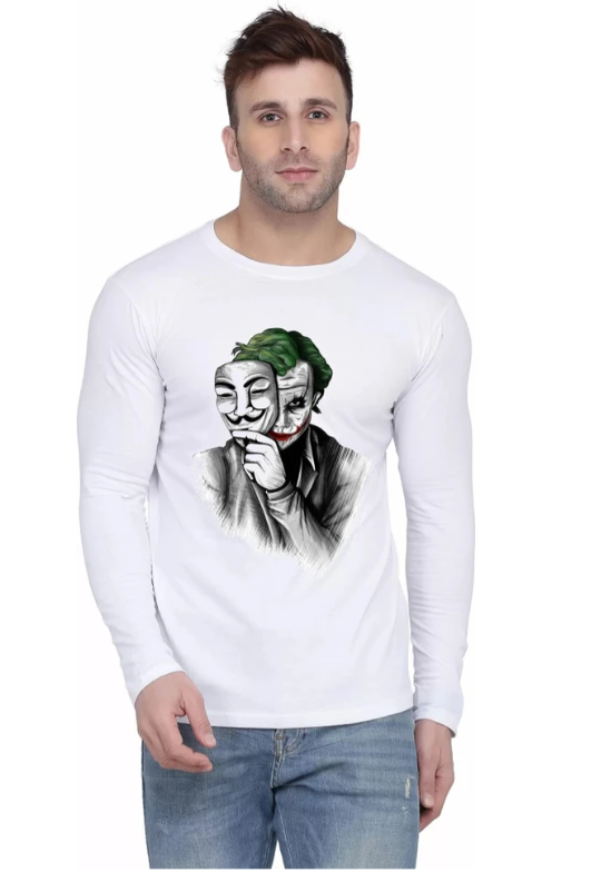 Men's Printed Round Neck T-Shirt