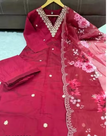 Women's Solid Palazzo Suit Set