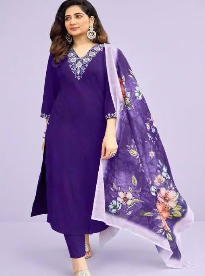 Women's Printed Trouser Suit Set