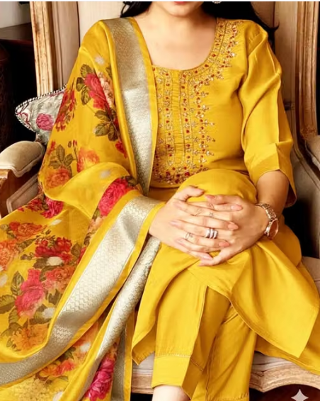 Women's Solid Salwar Suit