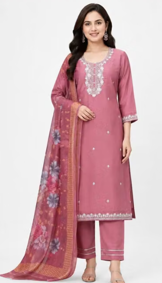 Women's Solid Sharara Set