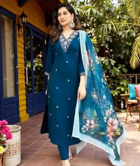 Women's Kurta Palazzo Set