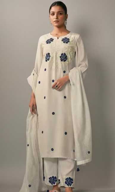 Women's Neat Two Piece Ethnic Set