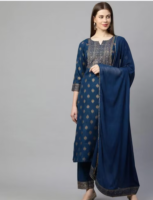 Women's Two Piece Ethnic Set