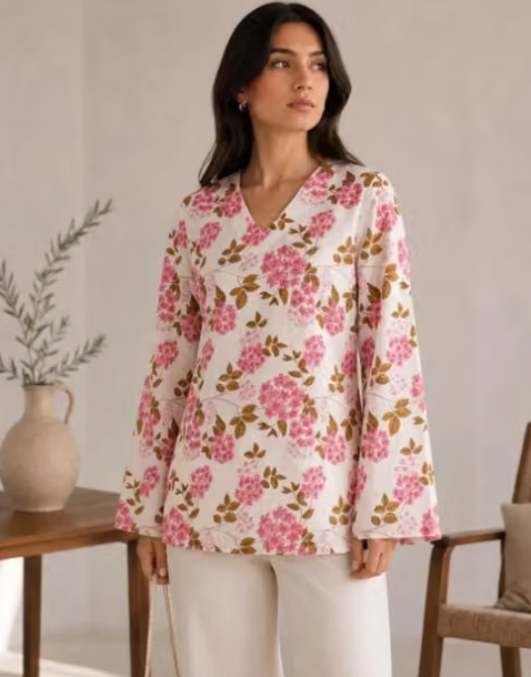 Women's Solid Short Kurti