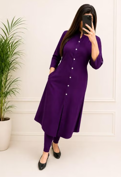 Women's Printed Kaftan Kurti