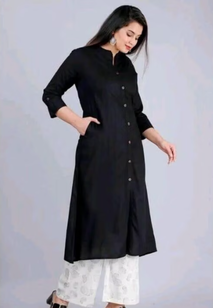 Women's Printed High-Low Kurti
