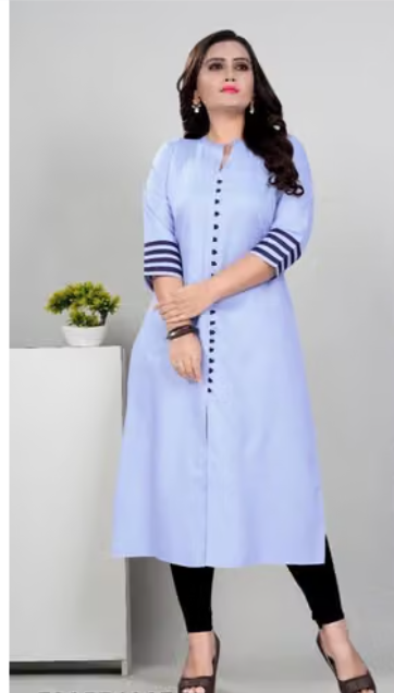 Women's Printed Layered Kurti