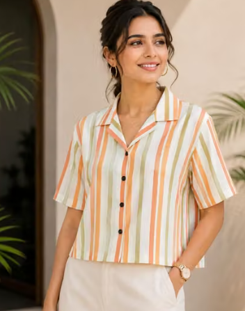 Women's Solid Peplum Top