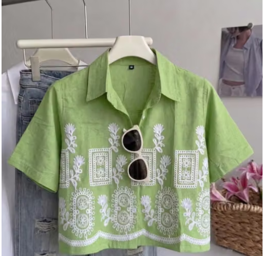 Women's Solid Wrap Top
