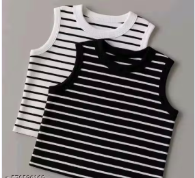 Women's Striped Sleeveless Top