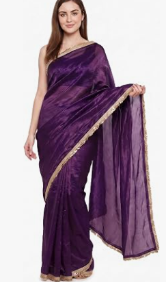 Embroidered Saree