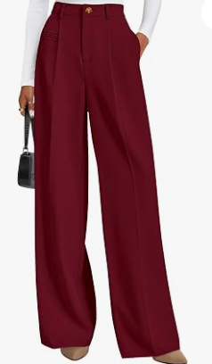 Women's Straight Fit Ankle Length Trousers