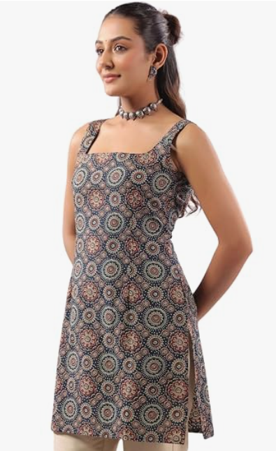 Women's Weekend Overlap Kurti