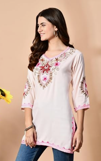 Women's Essential Round Hem Kurti
