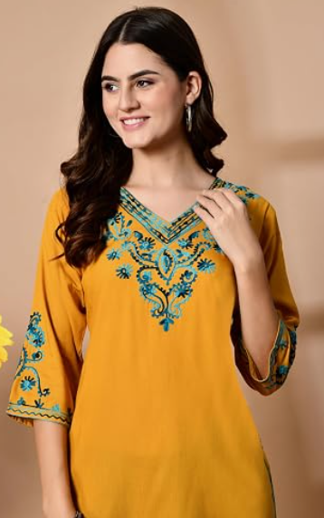 Women's Signature Overlap Kurti