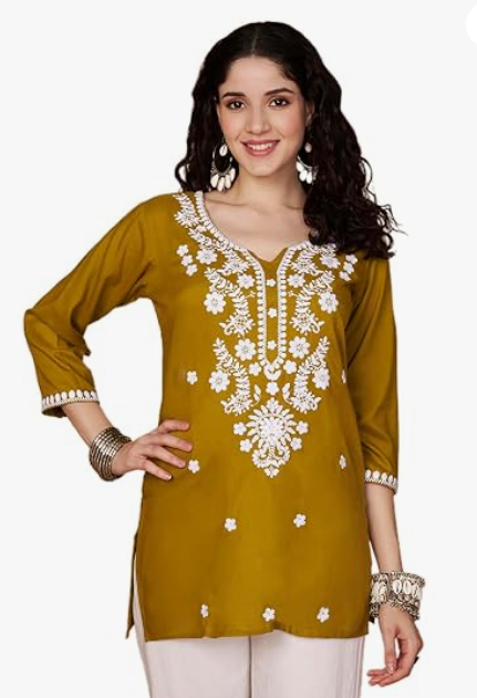 Women's Statement Handkerchief Hem Kurti