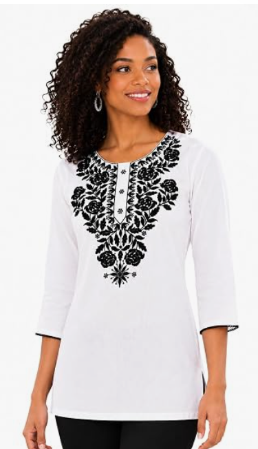 Women's Minimal Overlap Kurti