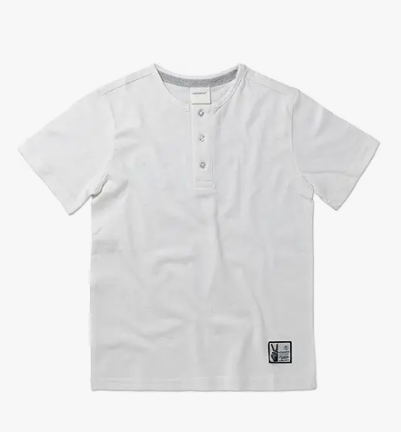 Boys' Solid Henley T-Shirt