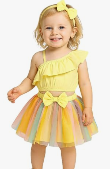 Girls' Casual Party Frock