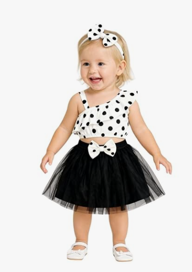 Girls' Casual Skater Dress