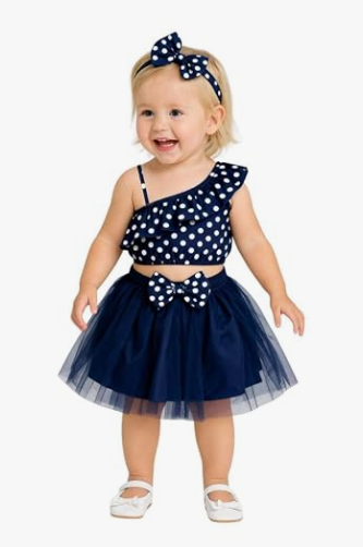 Girls' Casual Pinafore Dress