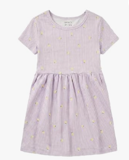 Girls' Printed Romper
