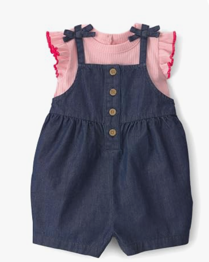 Girls' Printed Jumpsuit