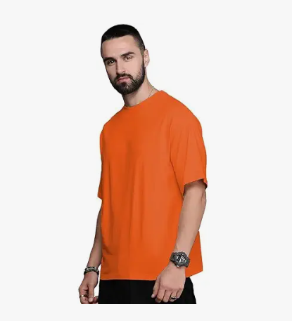 Men's Solid Crew Neck T-Shirt