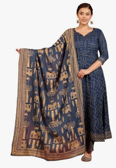 Women's Elegant Angrakha Suit Set