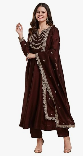 Women's Gown Style Suit Set