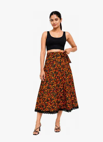 Women's Elegant Wrap Skirt