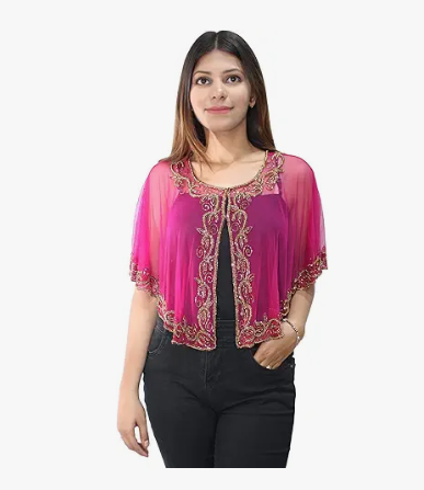 Women's Chic Poncho Style Shrug