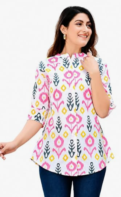 Women's Smart Short Kurti