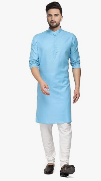 Men's Light Ethnic Ensemble