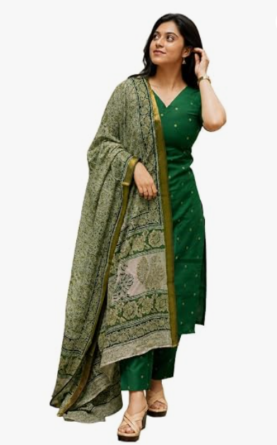 Women's Neat Two Piece Ethnic Set