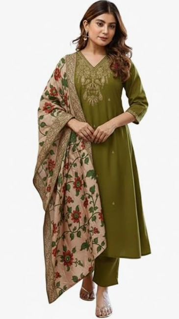 Women's Sleek Two Piece Ethnic Set