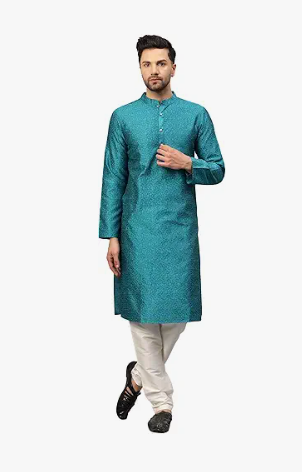 Men's Simple Bandhgala Set