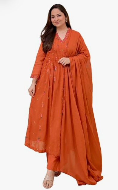 Women's Light Ethnic Wear Set
