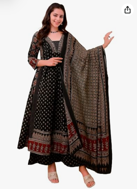 Women's Easy Two Piece Ethnic Set
