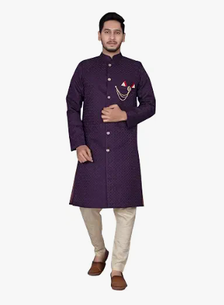 Men's Traditional Kurta Pyjama Set