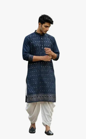 Men's Everyday Dhoti Kurta Set