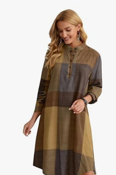 Women's Simple Tunic Dress