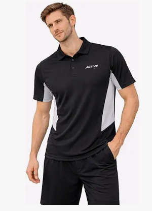 Men's Neat Sport Polo T-Shirt