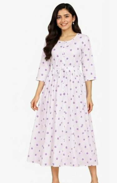 Women's Light Ethnic Dress