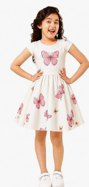 Girls' Neat Dress